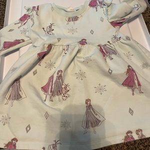 Frozen long sleeve dress 3t